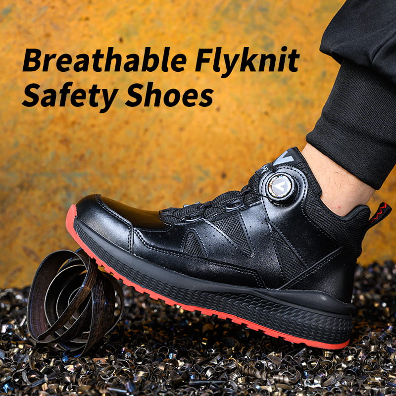 Punch-resistant wear-resistant safety shoes