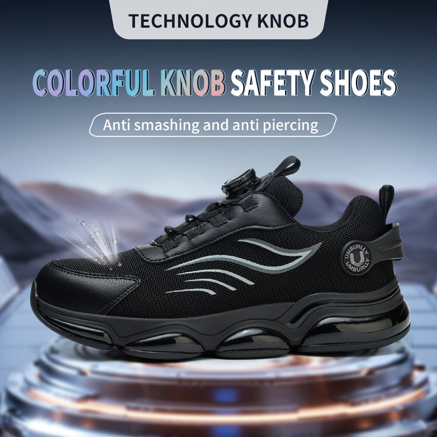 Anti-slip puncture-resistant safety shoes